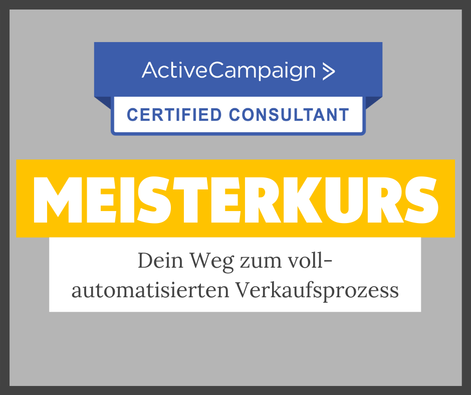 ActiveCampaign Meisterkurs