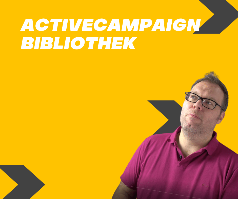 Produktbanner ActiveCampaign Bibliothek